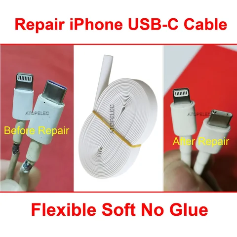 Ремонт кабеля для iPhone 5, iPhone 6, iPad new с разъёмом lightning