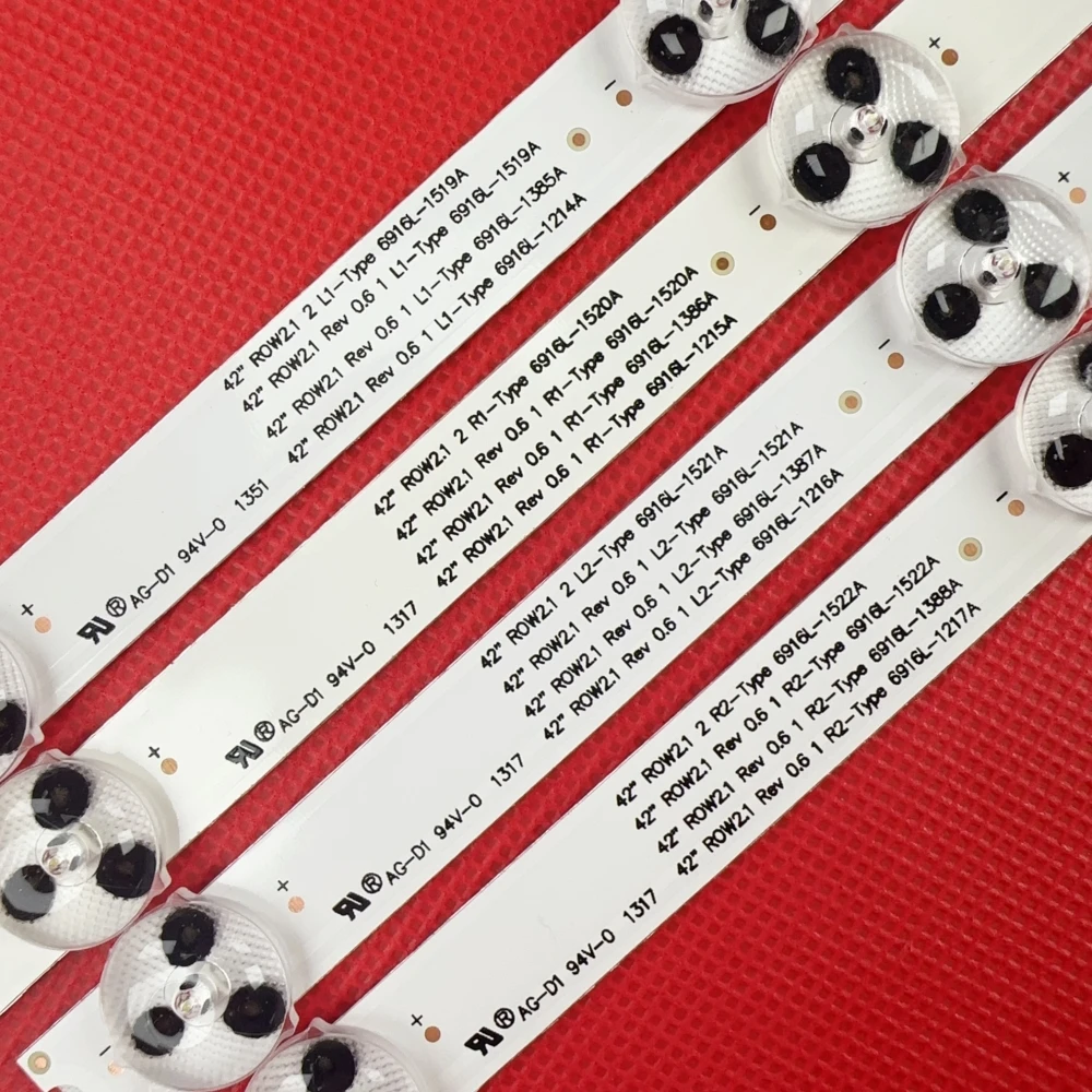 Светодиод 42LN540 42LN5400 42ln5700 42ln5110 42LN5403 42LA620V 42LA6218 42LA621S 42LN575S 42LN570S 42" ROW2.1 Rev 0.01 L1 R1 R2 L2