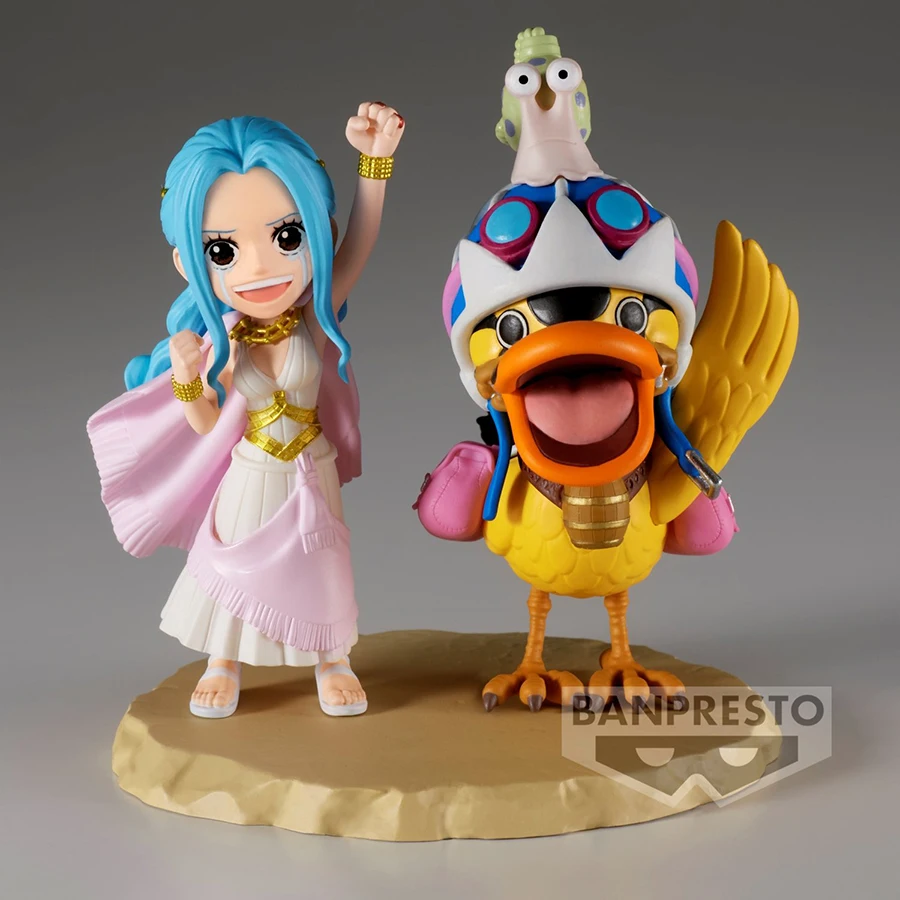 Оригинальные фигурки Banpresto из аниме WCF Nefertari Vivi Karoo ПВХ Коллекционная модель