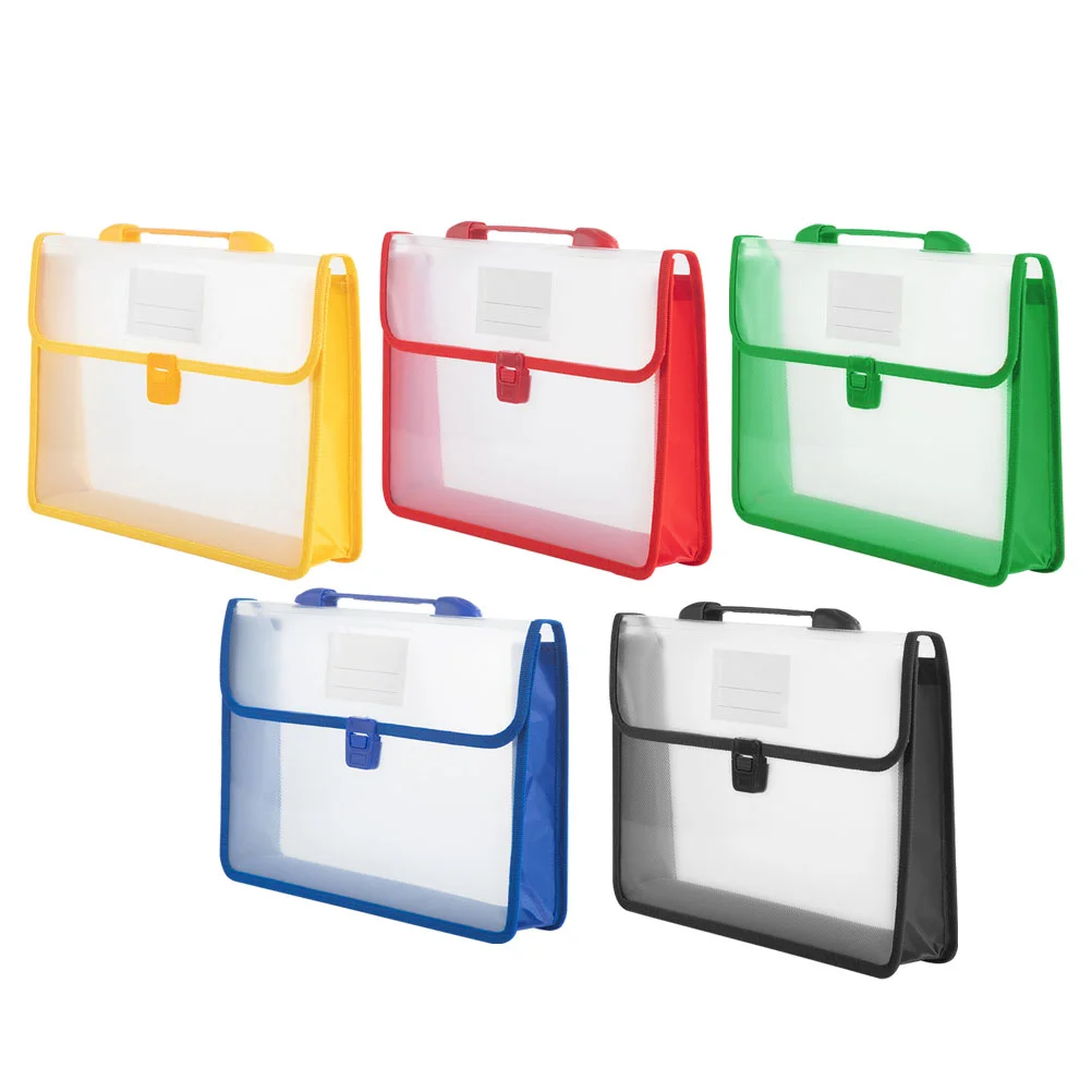 

Handbag A4 Document File Organizer Plastic Envelope Receipt Holder Pouch Coupon Documents