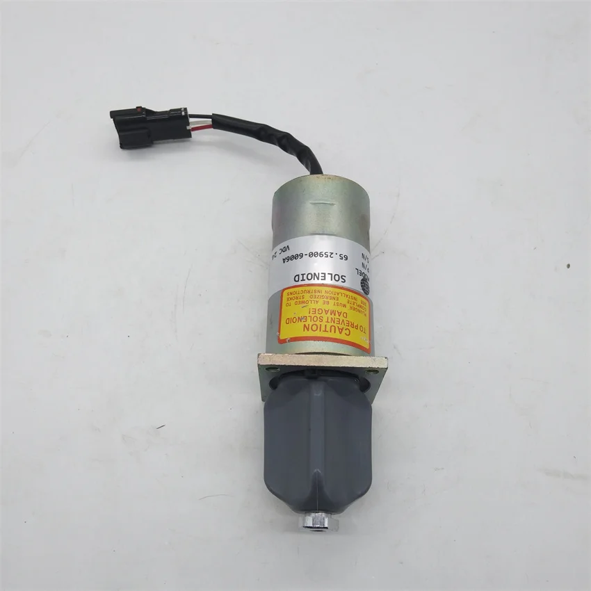 Соленоид отключения остановки топливного насоса 65 25900-6006A 24 В для Daewoo Doosan D1146T P158LE