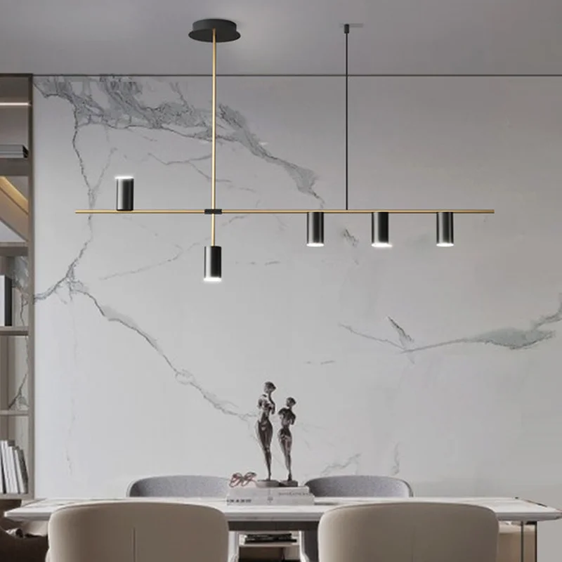 

Modern creative led chandelier restaurant kitchen lighting luxury chandelier study coffee shop front desk Chandelier