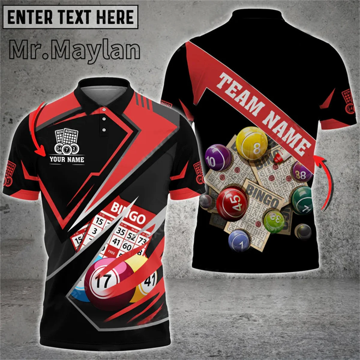 Индивидуализированная Высококачественная брызговая многоцветная рубашка-поло