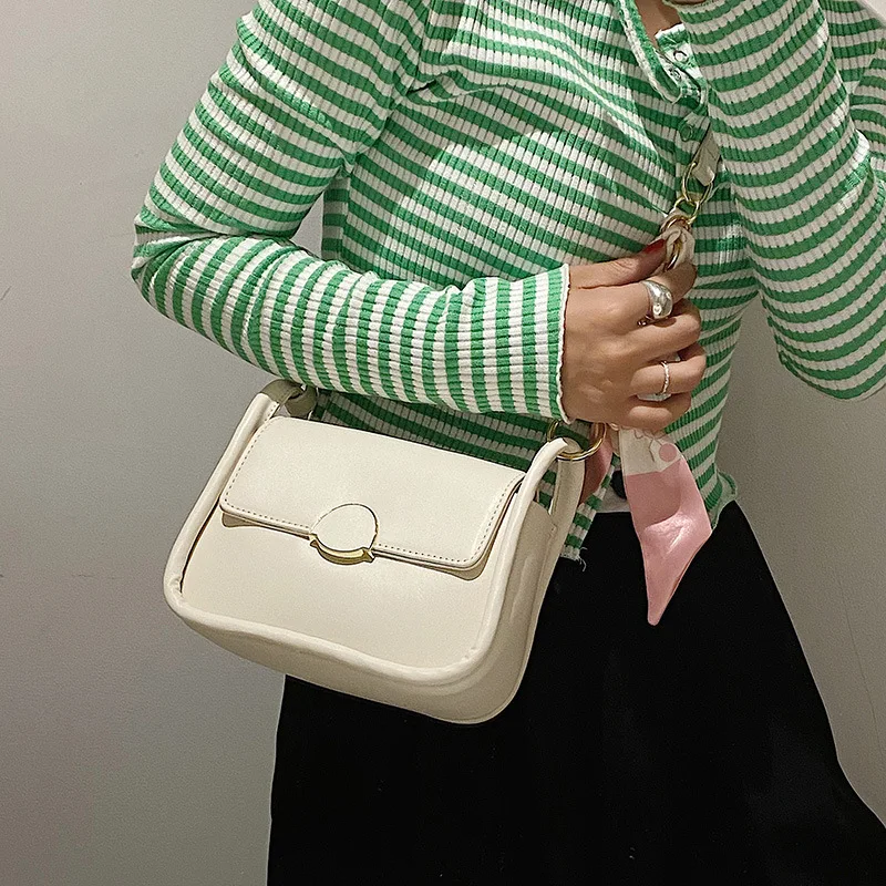 

Ribbions Pattern Women's Shoulder Bag Summer 2022 Famous Brand Designer Handbags for Women Small Flap Female Crossbody Bags