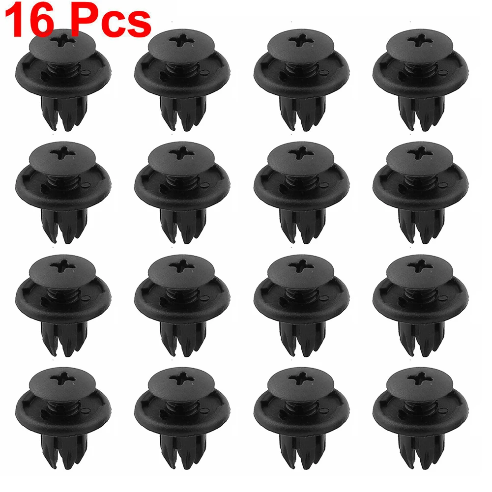 

16 Pcs Plastic Rivets Plastic Rivet Clip 10x14x20mm Clips/Fastener Used Widely For Car Fender, Bumper, Door Or Other Car Suface