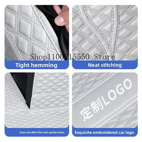 Аксессуары Коврики для BYD Equation Leopard Titanium 3 2025 + Коврик для багажника Задний багажник Кожаный коврик для багажника Защитный коврик для пола