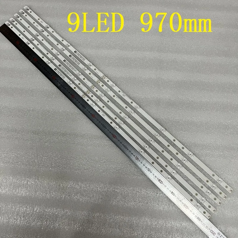 Фото Светодиодная лента для подсветки 50PUS7805 50PUS7304/12 50PUS7504 50PUS6704 50PUS6754 50PUS7354 LB GM3030 GJ0D22505X9AMB2 2 J 1 T S, 9 светодиодный одов №2