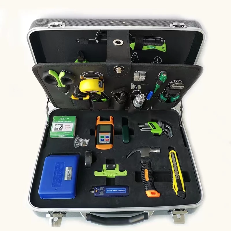 Optical Fiber Construction Tools Kit TFS-40E FTTH Cold Junction Cable Optical Cable Stripper Cutting Knife Optical Power