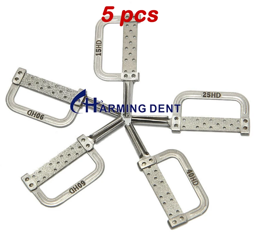 Набор для снятия эмали между проксимальными зубами полоски пилы с системой IPR