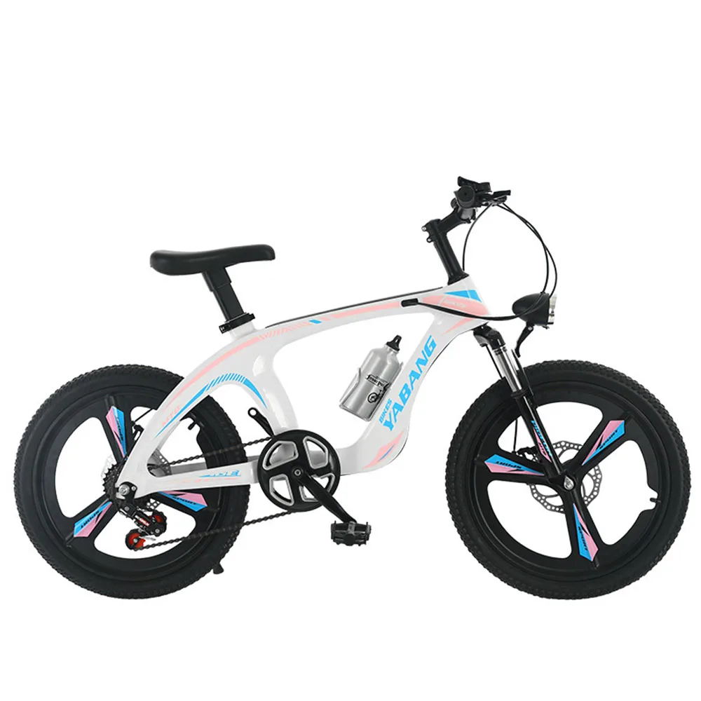 

18 Inches Magnesium Alloy Mountain Bikes Double Disc Brake Children's Bicycle Shock Absorption Bicycle