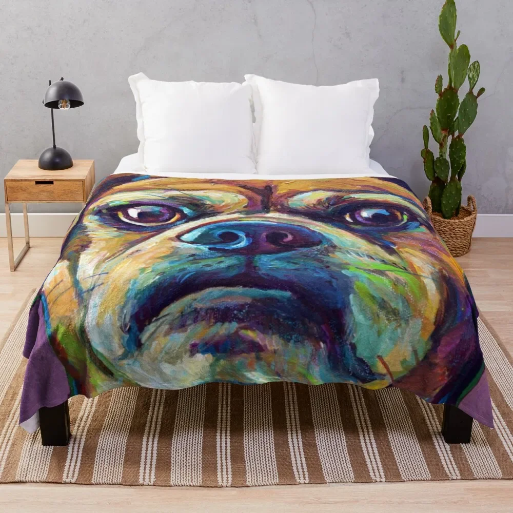 Забавное одеяло Puggle Pup на лаванду спальный мешок одеяла Thins