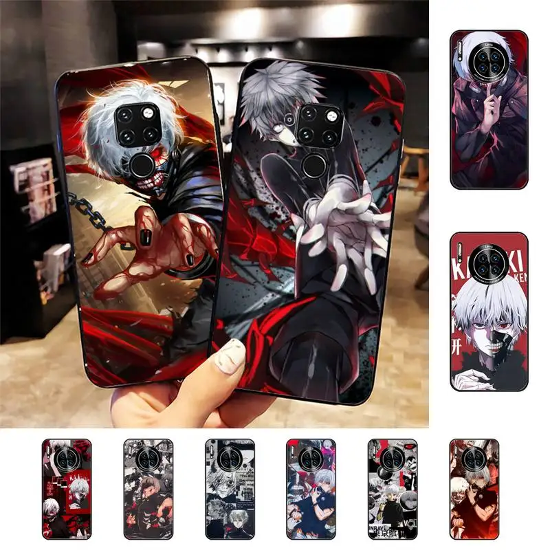 

Anime Tokyo Ghoul Kaneki Ken Phone Case For Huawei Nova 3I 3E mate 20lite 20Pro 10lite Luxury funda case