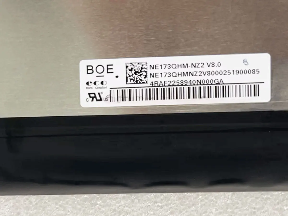 17 3-дюймовый ЖК-экран для ноутбука 240 Гц NE173QHM-NZ2 подходит NE173QHM-NZ1 NE173QHM-NZ3 QHD 2560x1440