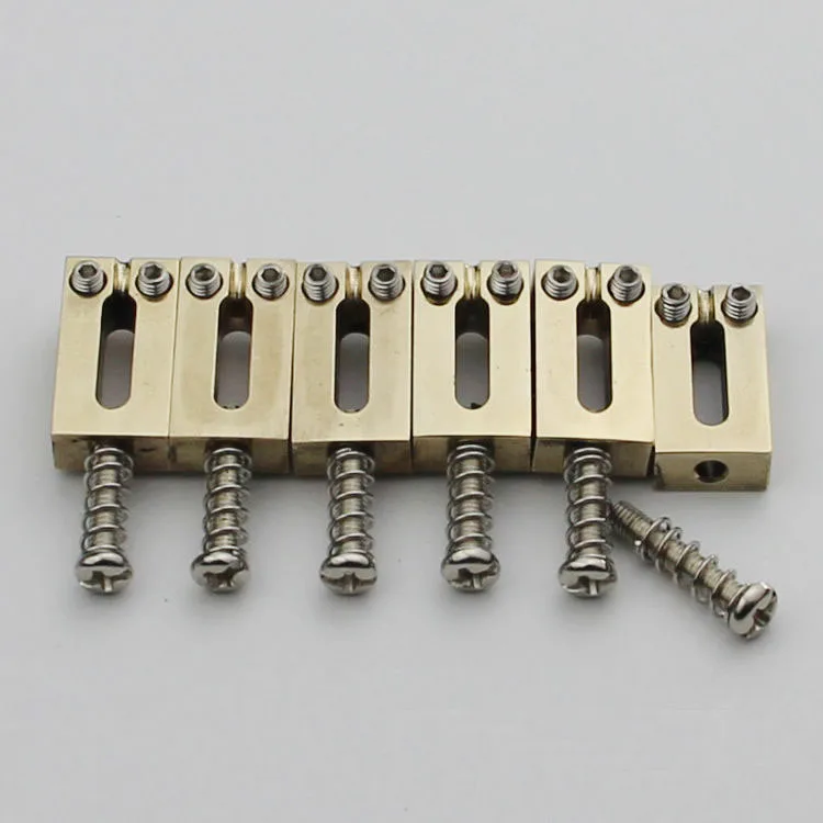 

6 Strings ST Electric Guitar bridge brass Pressure string device Made in Korea