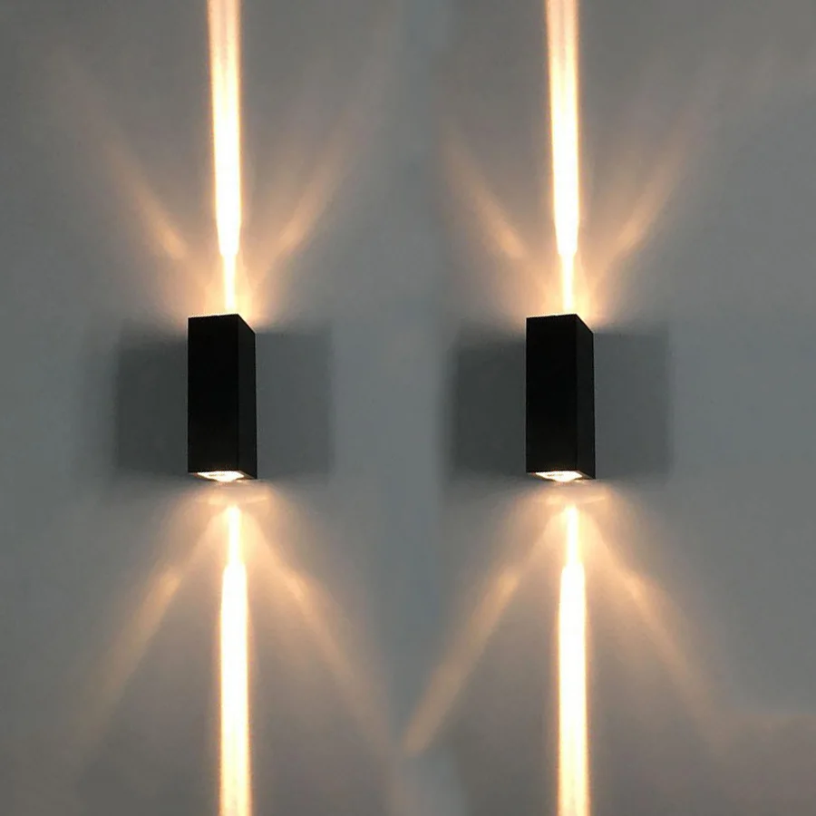 Thrisdar LED настенный светильник черный 10Вт/20Вт