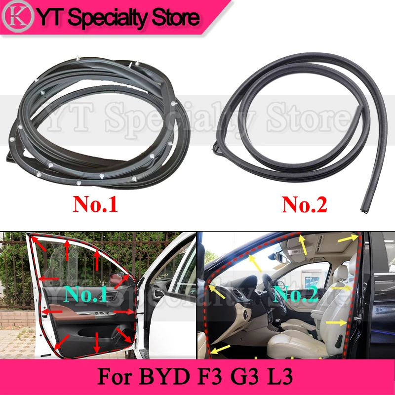 

Уплотнительная лента Kamshing для автомобильной двери BYD F3 G3 L3, уплотнительная лента для дверной рамы, водонепроницаемая Уплотнительная резиновая лента