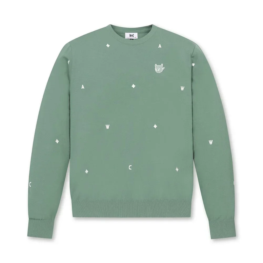 Новый мужской повседневный вязаный свитер спортивная одежда для гольфа на