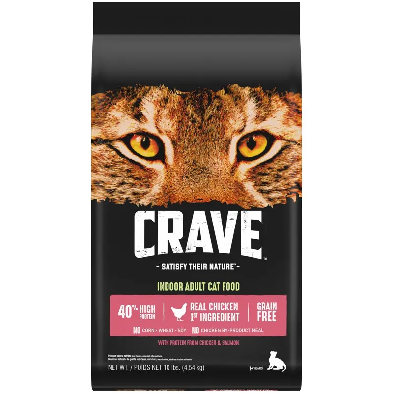 

Free with Protein from Chicken & Salmon Indoor Dry Cat Food for Adult Cat, 10 lb Bag Hay bag for rabbits 강아지 물 급수기