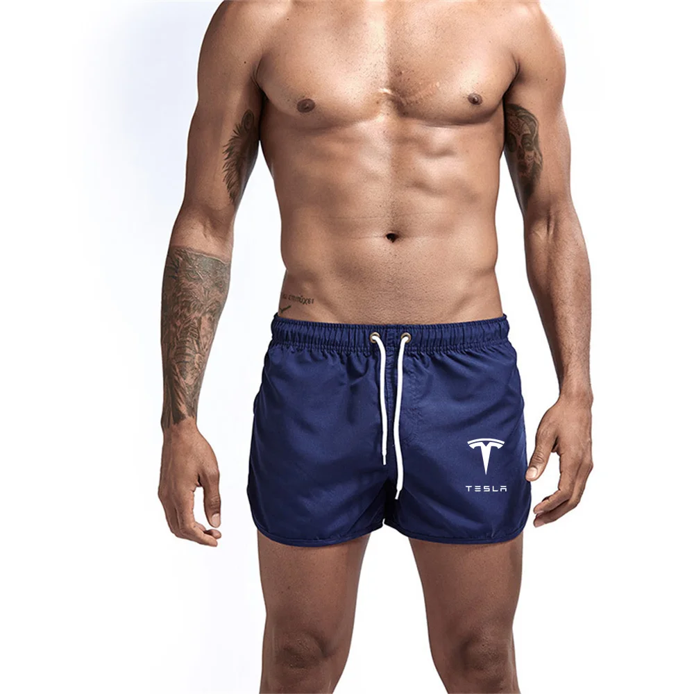 

Tesla 2022 Men's Classic Gym Workout Business Casual Shorts Street Hot Sale Sports Shorts Fashion Pants