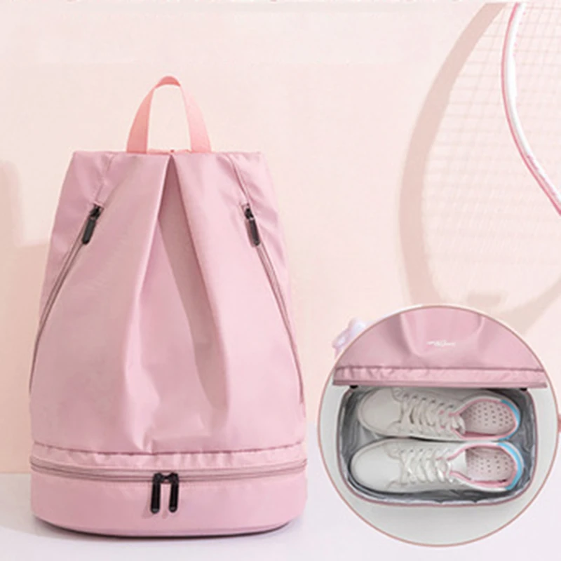 

Fitness Bag Wet Dry Separation Women's Swimming Bag Waterproof Beach Storage Backpack Sports Equipment Swimming Bag School Bags