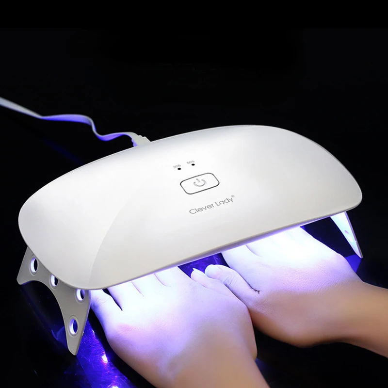 

New uv nail lamp light therapy machine Mini LED nail dryer 24W mouse nail lamp UV baking lamp gel lamp