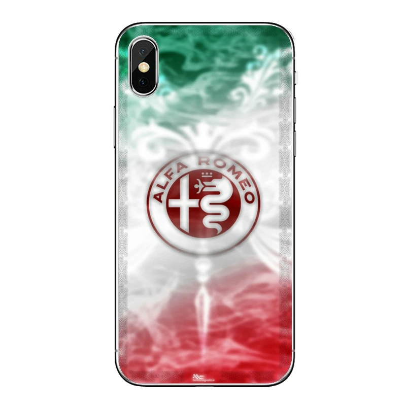Чехол для телефона alfa romeo sports car с логотипом Huawei P20 P30 P40 P50 Pro P10 P9 Lite Y5 Y6 Y9 P Smart Plus 2018 2019