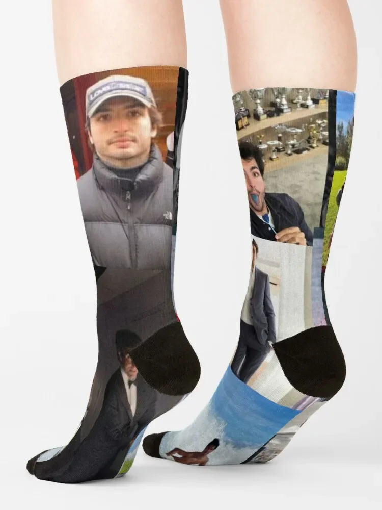 Носки-Коллажи с нескользящим покрытием для мужчин и женщин