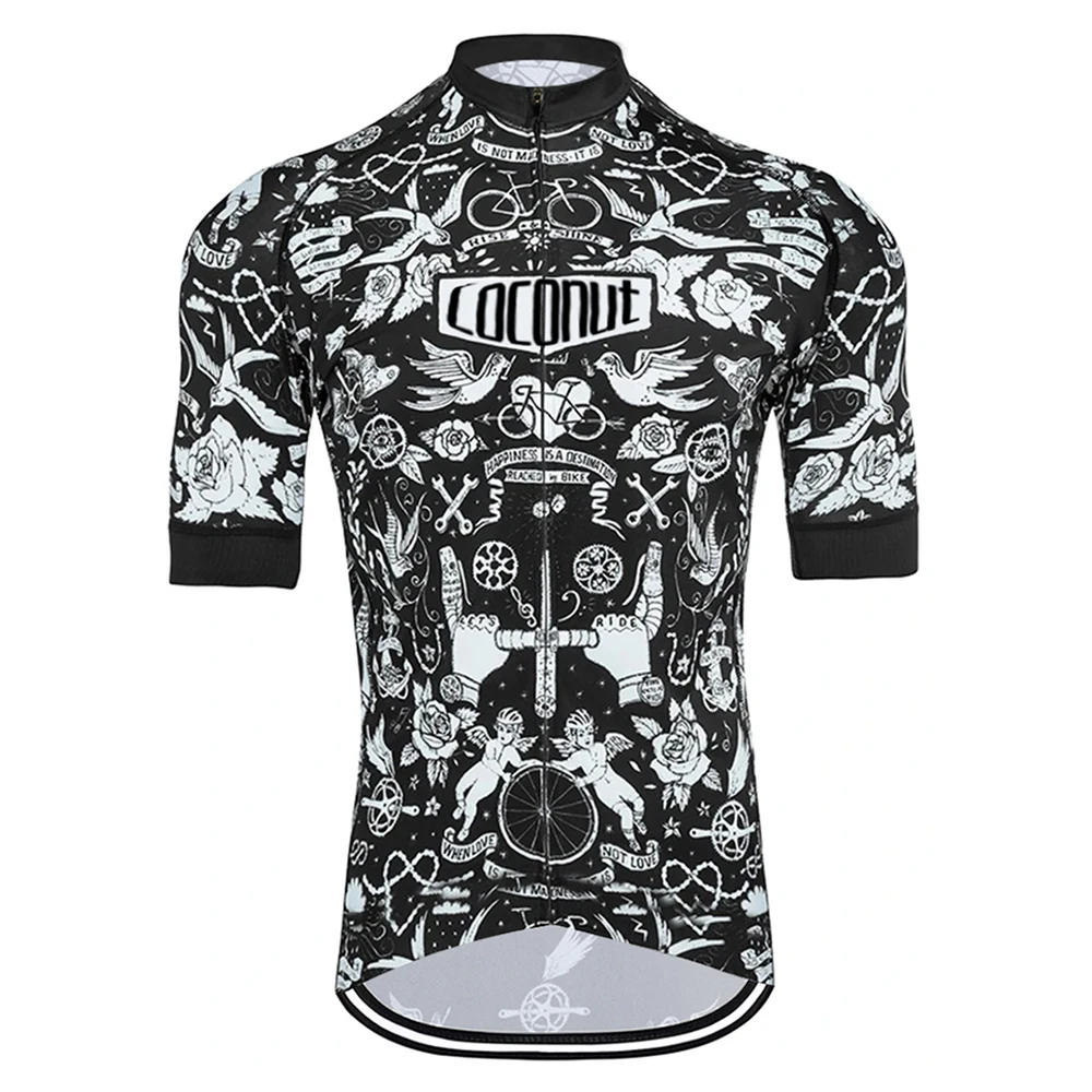 

In Stock Summer Men's Cycling Jerseys Short Sleeve Shirts Bicycle Jeresy Cycling Clothing Wear Silicone Non-slip Ropa Maillot C