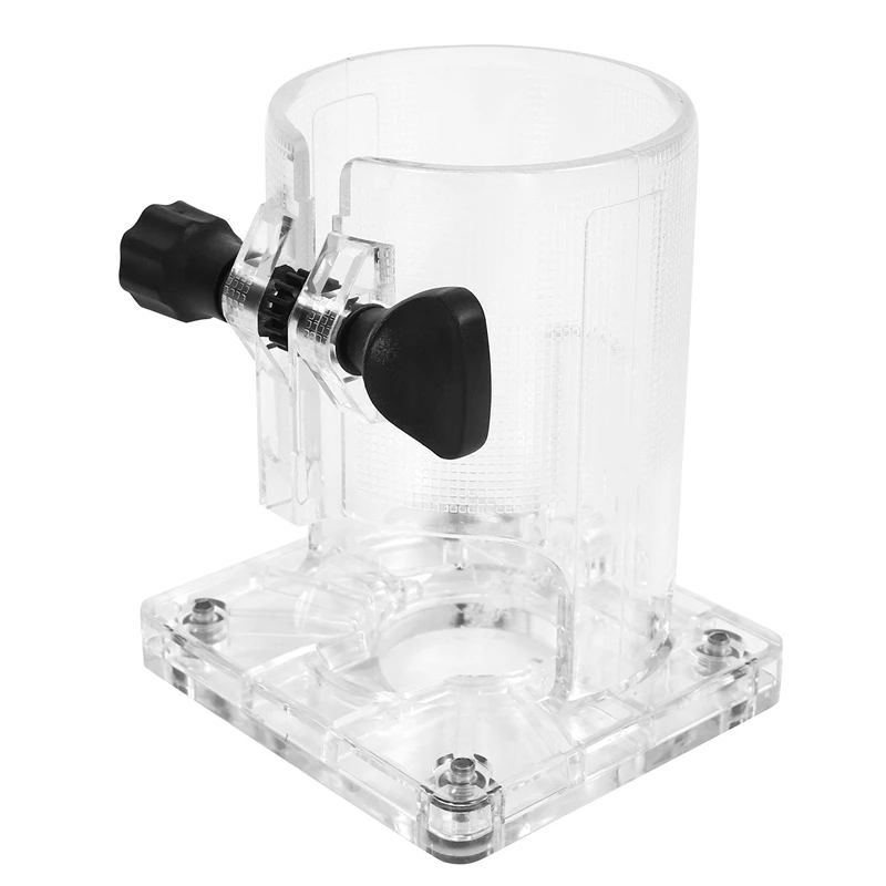 

3X аксессуары для деревообрабатывающего триммера, жесткий пластиковый базовый экран с 2 ручками для электрической Обрезной машины Makita 3703