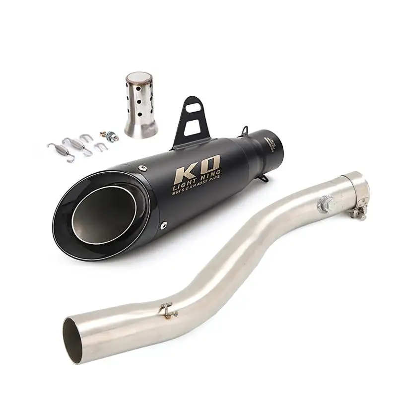 

Для Honda CBR600F4i 2001-2007 мотоциклетная выхлопная труба среднего звена, соединительный глушитель из нержавеющей стали со съемным DB Killer Escape