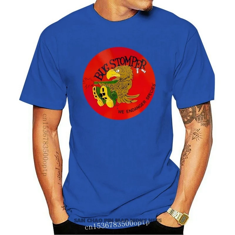 

Aliens Bug Stomper Colonial Marines Drop Ship Nose Art Decal T Shirt