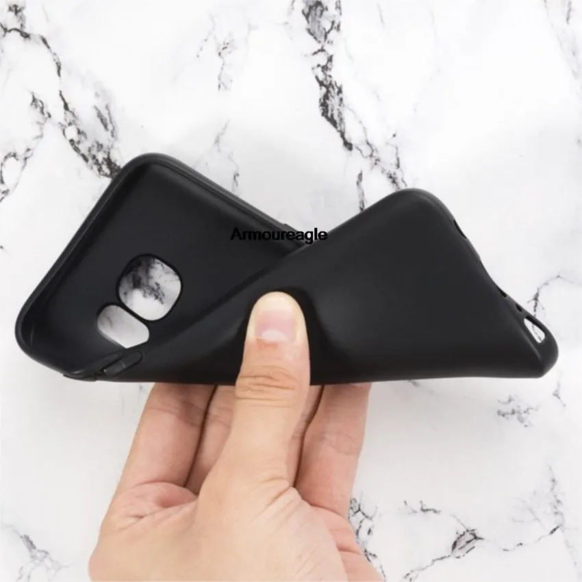 Чехол для samsung galaxy s7 матовый мягкий силиконовый чехол из ТПУ защитная крышка sm-g930f