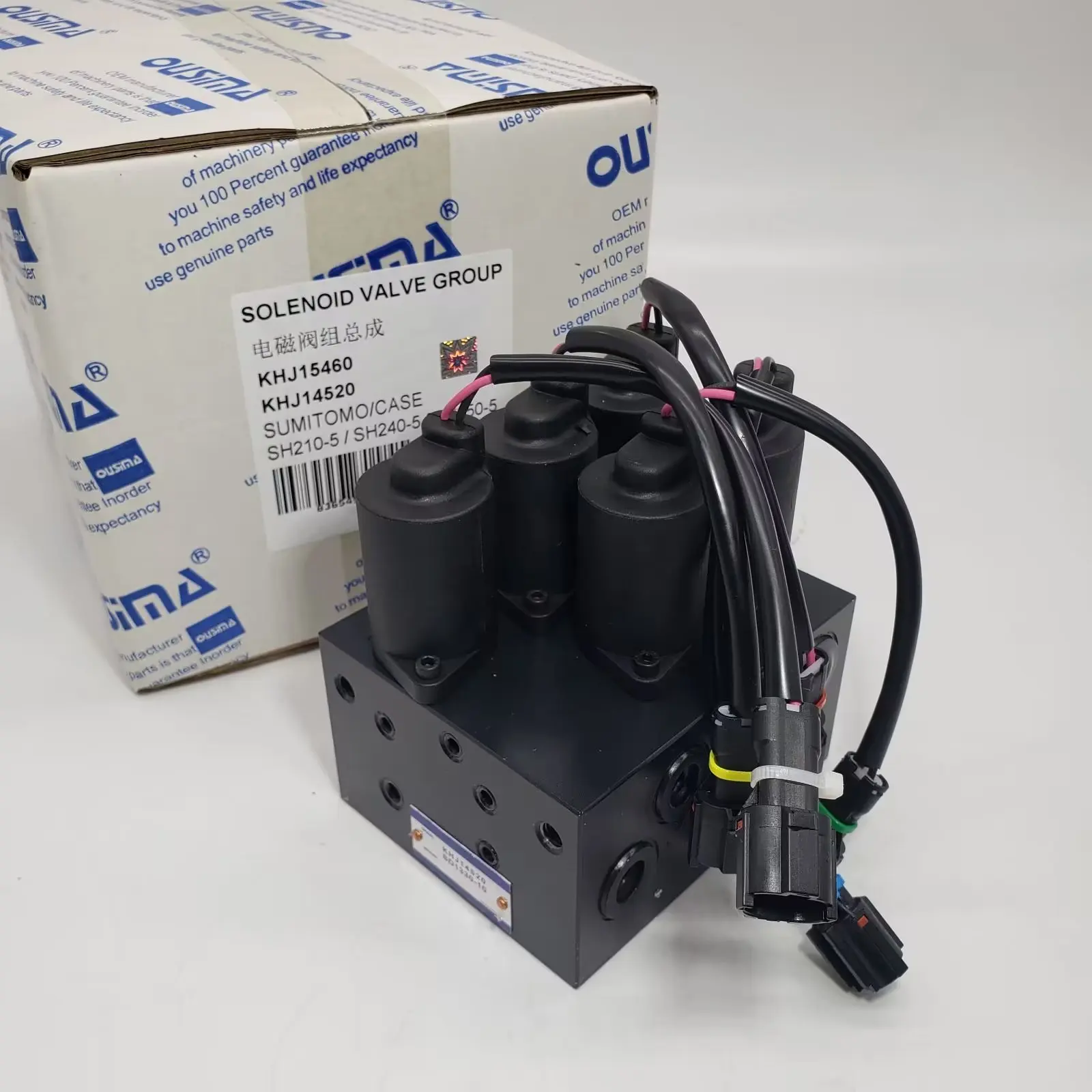 Группа электромагнитных клапанов экскаватора OUSIMA KHJ15460 KHJ14520 для SUMITOMO/CASE SH210-5 SH240-5