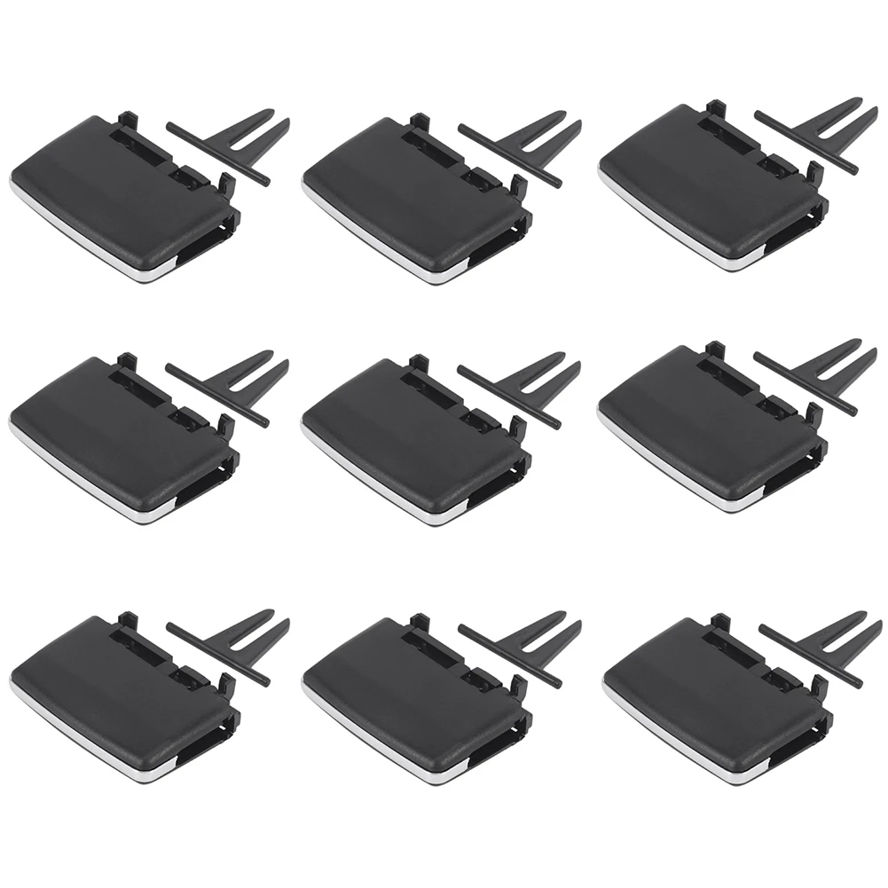 

100PCS A/C Air Vent Outlet Tab Clip Repair Kit for Mercedes-Benz W204 C180 C200 C260 Car Styling