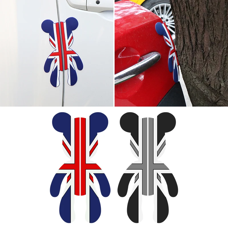 

Car Door Violent Bear Anti-collision Sticker For Mini Cooper S Countryman Clubman R55 R56 R57 R58 R59 R60 R61 F54 F55 F56 F60