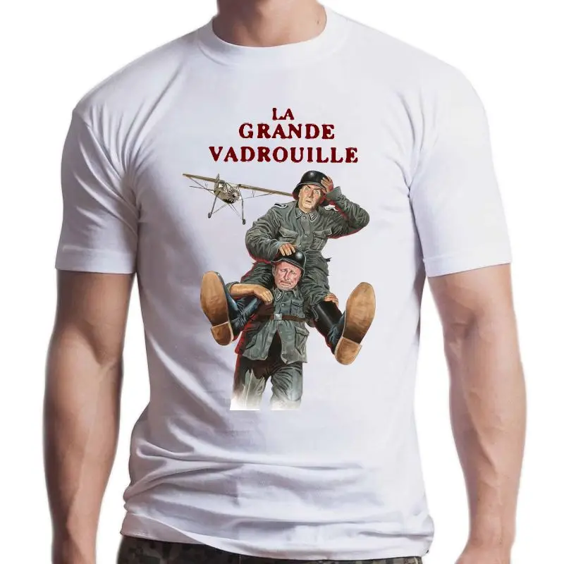 

New La Grande Vadrouille Ver 1 Poster T Shirt All Sizes S 5xl Louis De Funes T Shirt Summer Famous Clothing