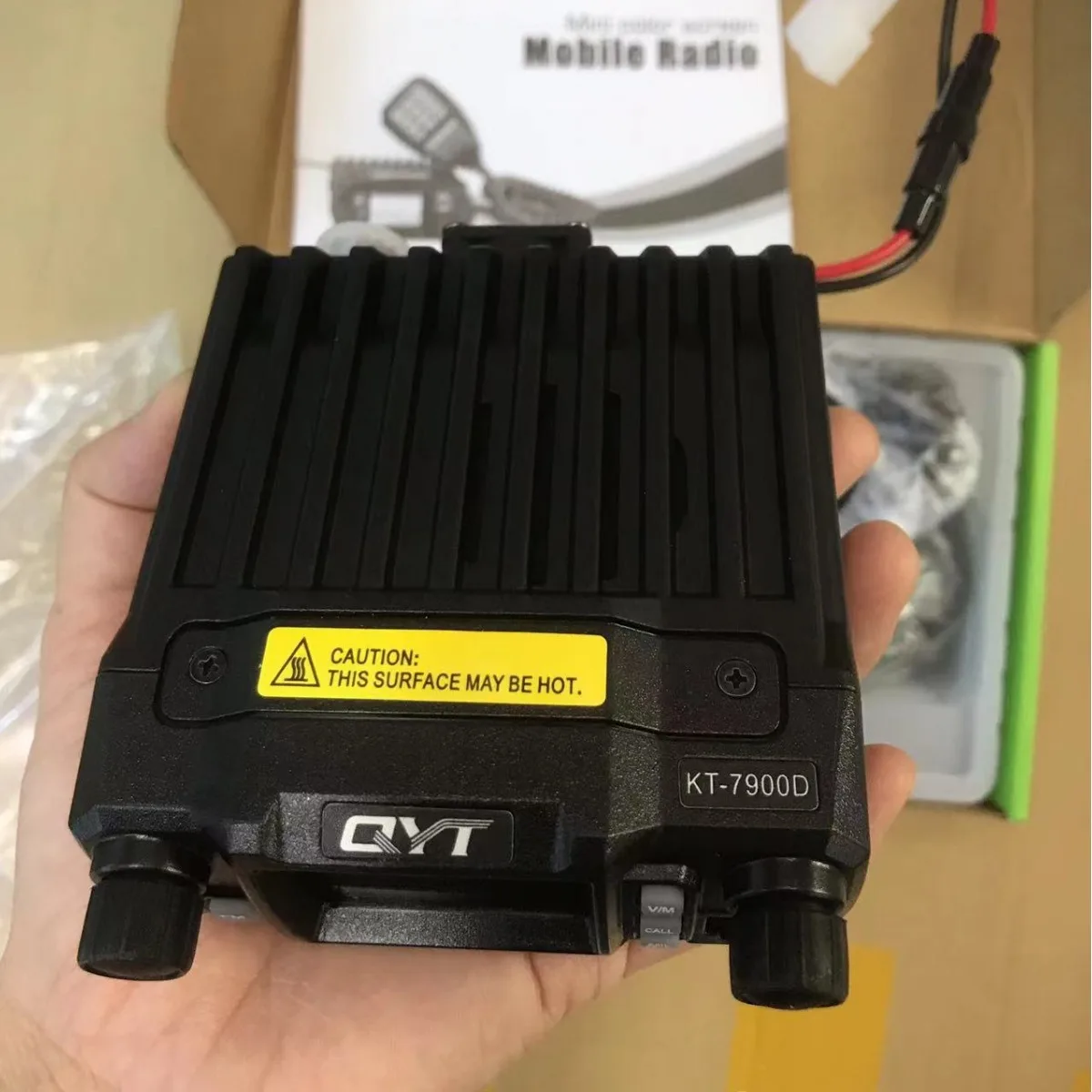 QYT Radio KT-7900D Четырехдиапазонный четырехстандартный любительский мобильный
