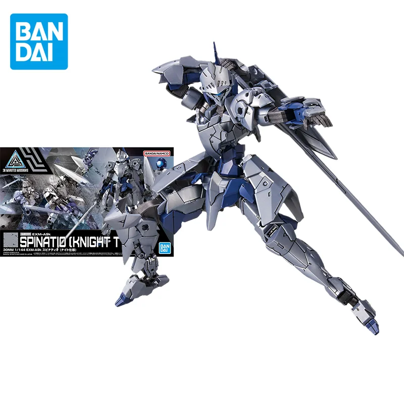 

Bandai Original Anime Figure 30MM EXM-A9K SPINATIO KNIGHT TYPE Model Joints Movable Anime Action Figure Toys Gifts for Children