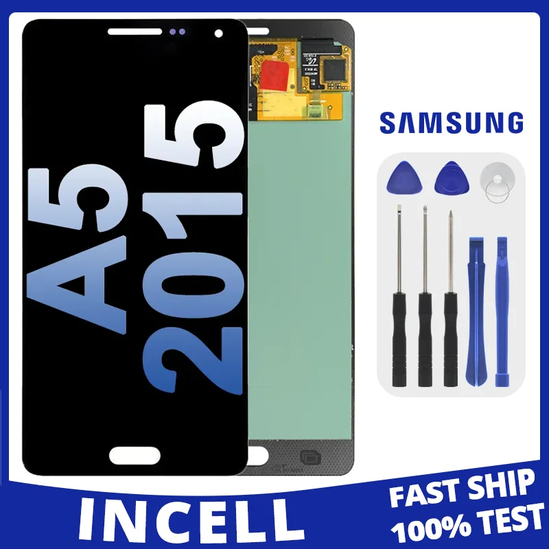 

5.0" High Quality For Samsung Galaxy A5 2015 A500F A500M A500Y Lcd Display Touch Screen Replacement Digitizer Assembly
