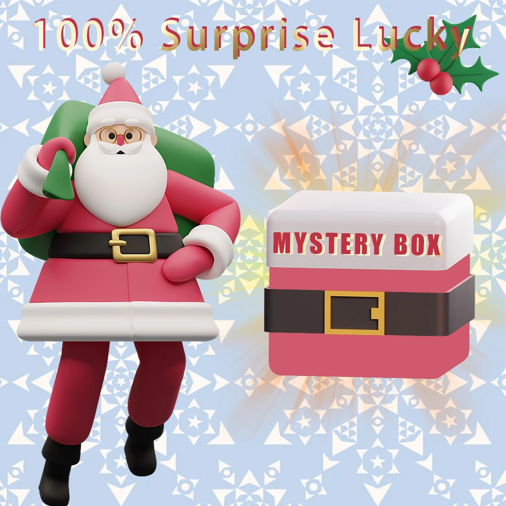

100% Surprise Lucky Mystery Box Fashion Gifts Men Women Brand Clothes Shoes Bag Hat Glasses Random Style Birthday Christmas