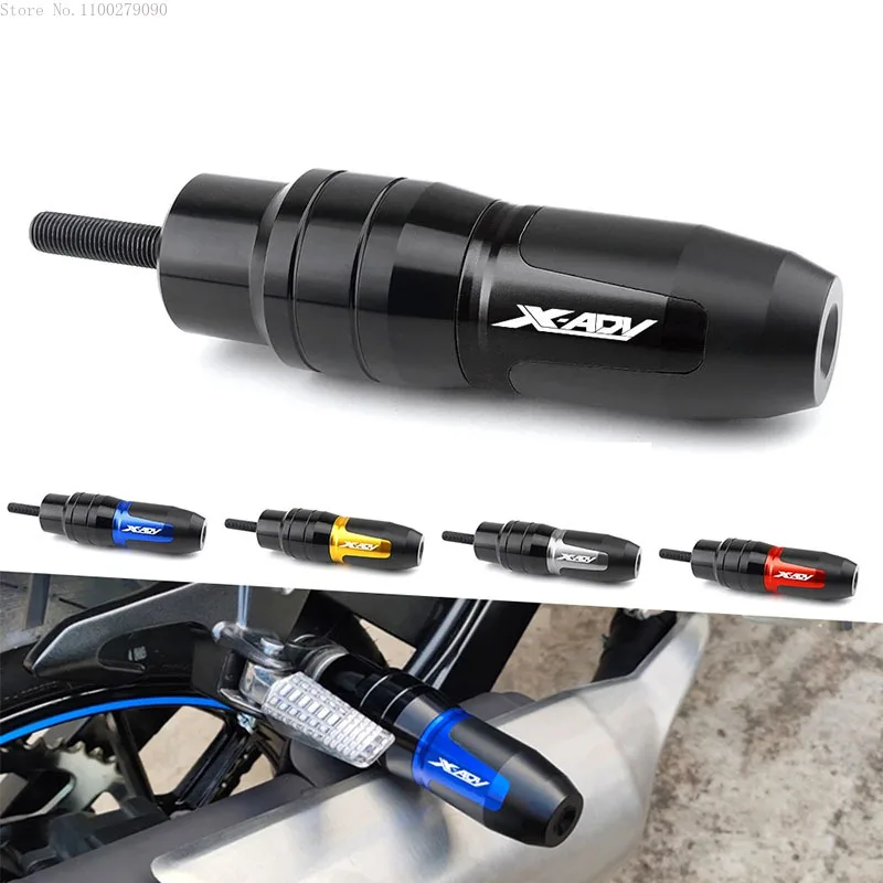 

For HONDA XADV750 X-ADV750 XADV X-ADV 750 2017 2018 CNC Motorbike Frame Crash Pad Exhaust Slider Falling Protector Accessories B