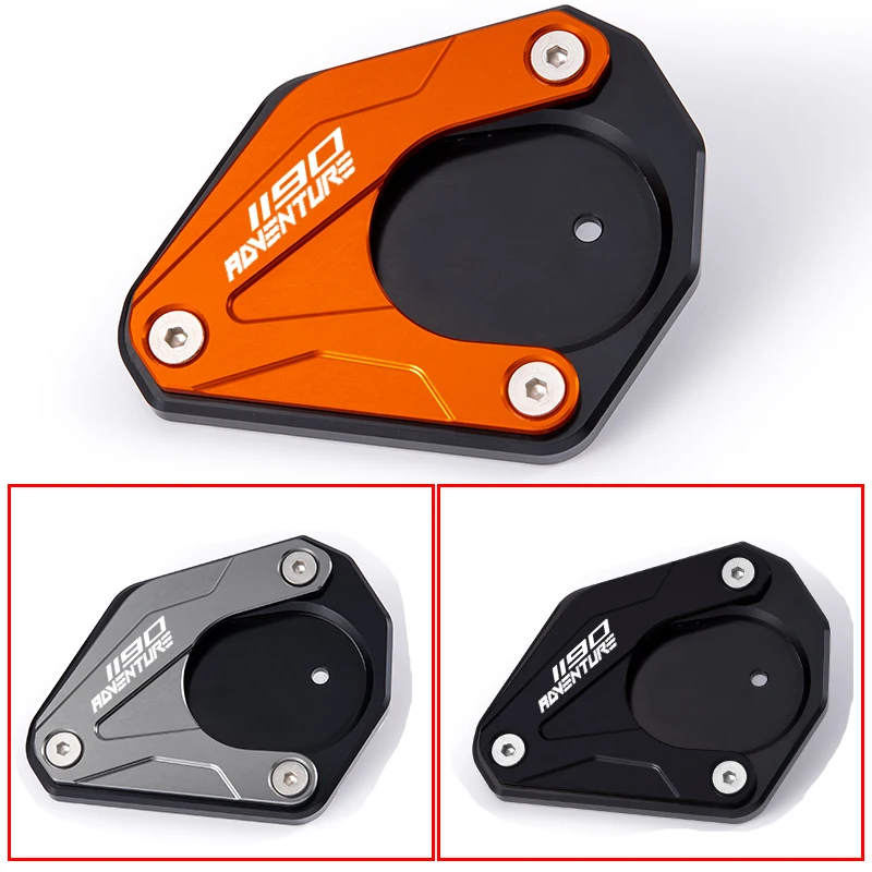 

For KTM Adventure 1290 1050 1090 1190 Super /R/T/S Motorcycle Accessories Kickstand Foot Side Stand Extension Pad Support Plate