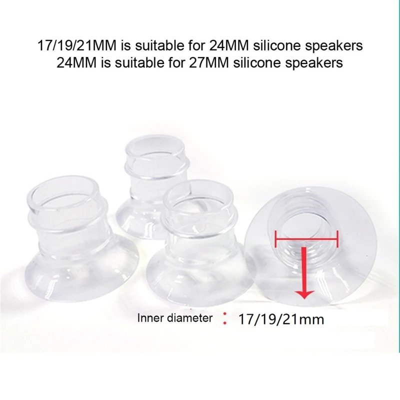 

Silicone Insert Breast Shield 17/19/21mm for 24mm 27mm 30mm Breast Pump Shields Flange Inserts Part