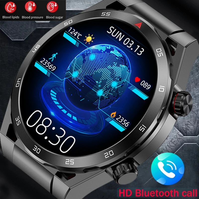 

2023 New Men Bluetooth Call Smart Watch 1.39 Inch 360*360 HD Resolution Voice Call Waterproof Smartwatch For Huawei Xiaomi+Box