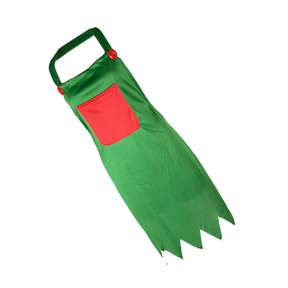 

Christmas Apron Elf Party Decorations Merrycosplay Costume Shaped Chef Cooking