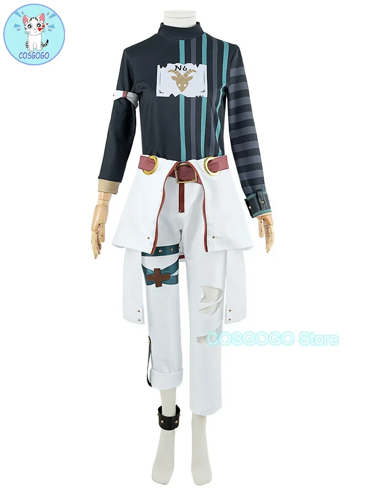 COSGOGO Game Project Sekai Shinonome Akito Косплей Костюм PJSK VBS Хэллоуин Akt Одежда Женщины Мужчины