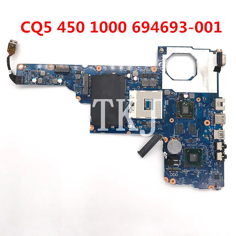 Mainboard For CQ45 450 1000 2000 Laptop Motherboard 694693-001 694693-501 694693-601 6050A2493101-MB-A02 HM75 100% Full Tested