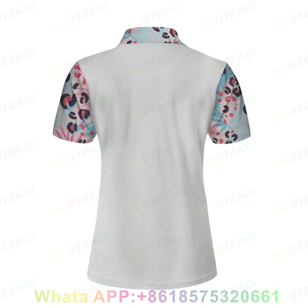 New Women's Golf Shirt Quick-drying Breathable Polo Shirts  Fashion Sports Short Sleeve Lapel Buttons Golf Badminton T-shirt