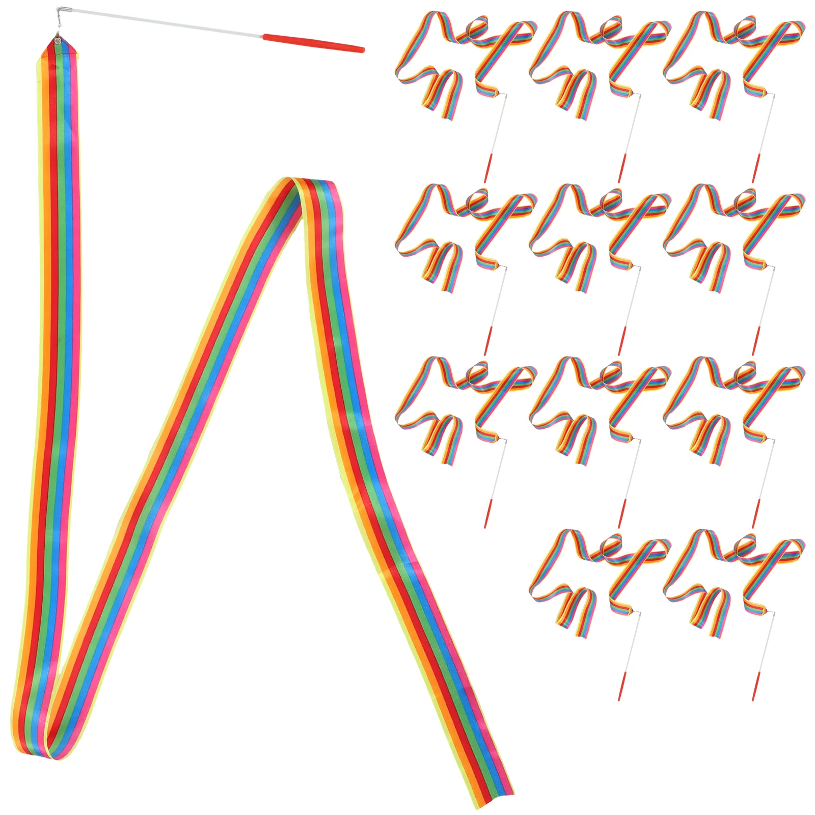 

12 шт., Детские гимнастические декоративные палочки