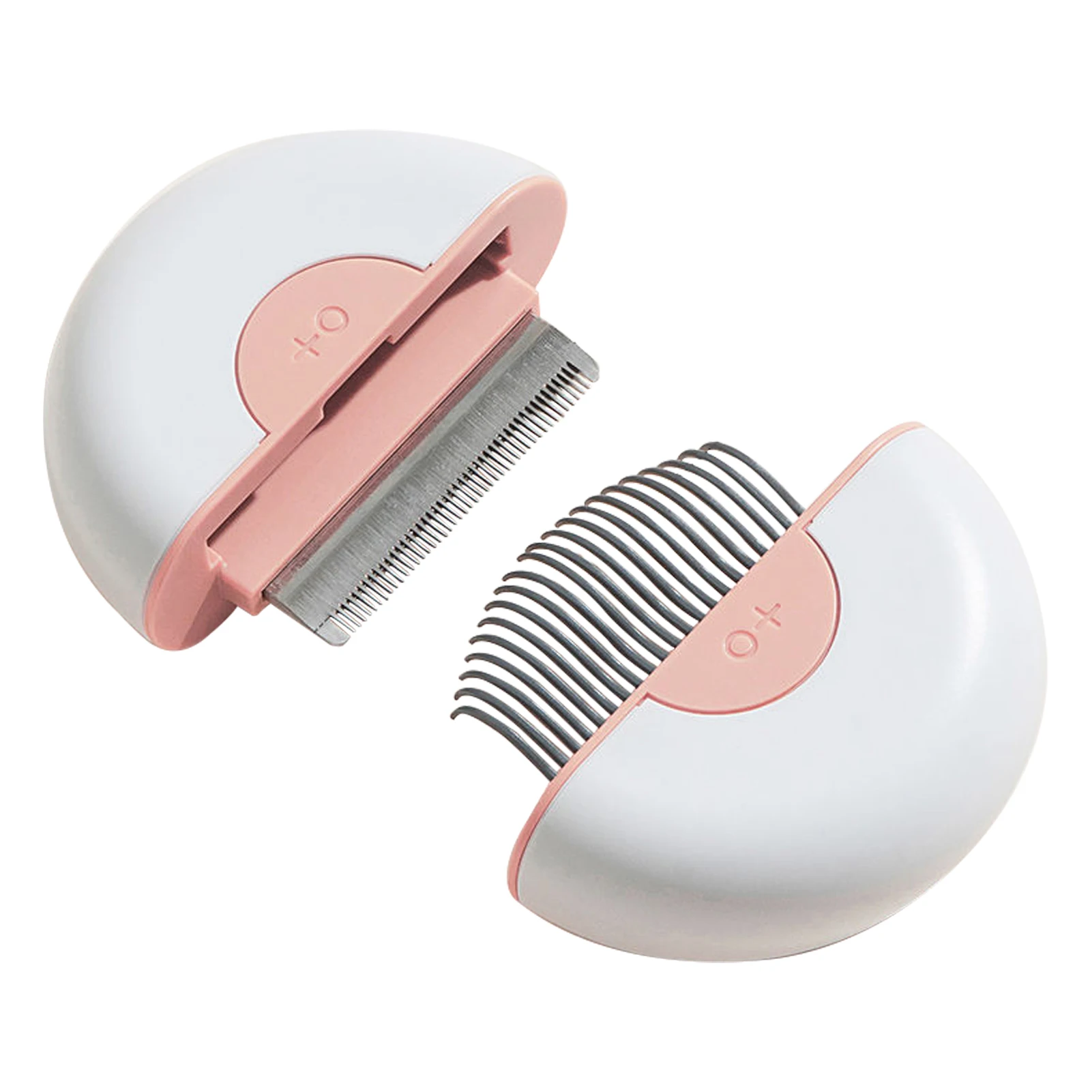 

2 In 1 Hair Remover Cleaning Cat Comb Round Portable Grooming Home Small Salon Short Long Deshedding Massage Brush Beauty Soft